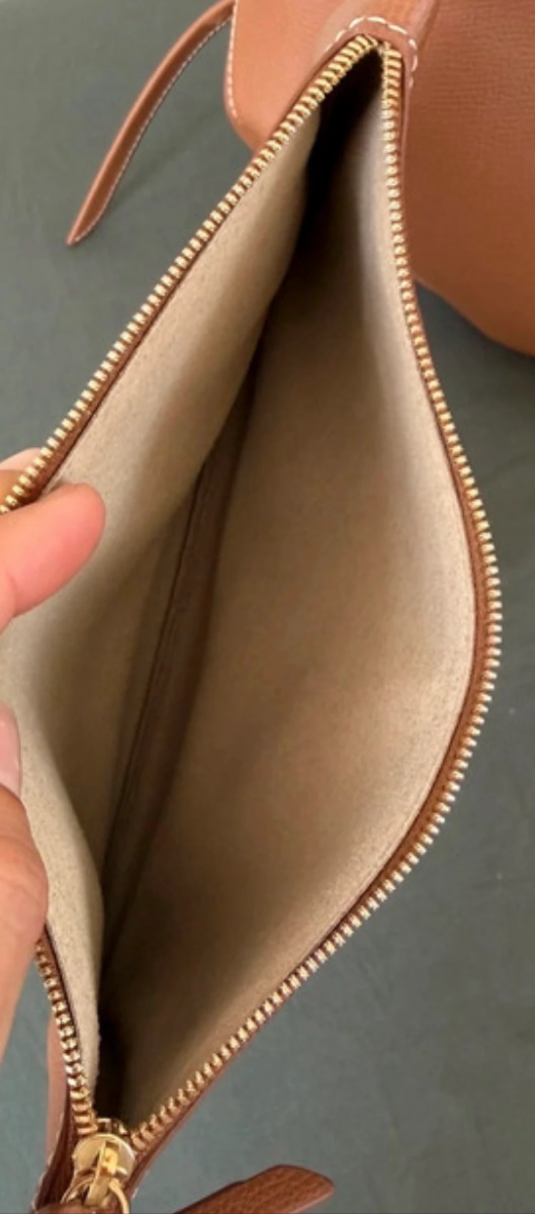 Bolsa Grande Polene Cyme Camel – photo 6